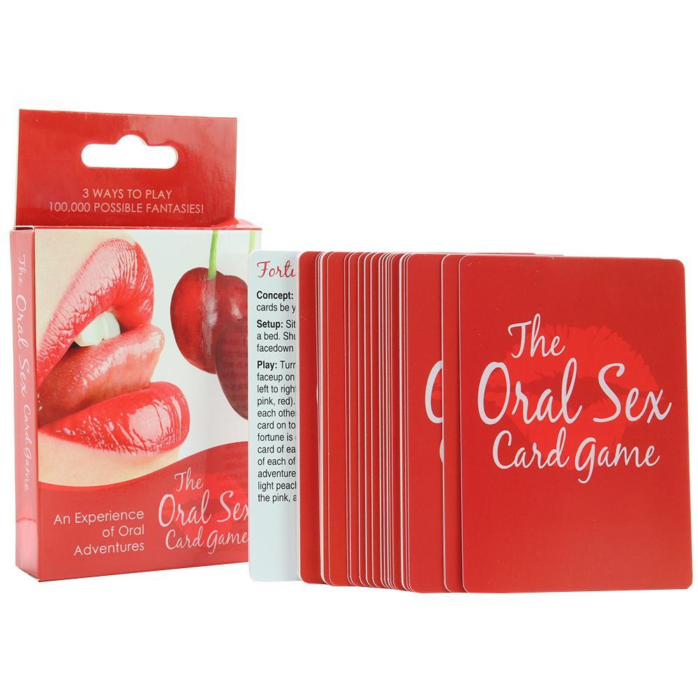 The Oral Sex Adventures Card Game - Sex Toys Vancouver Same Day Delivery