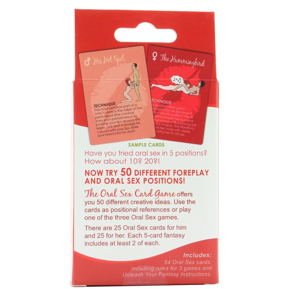 The Oral Sex Adventures Card Game - Sex Toys Vancouver Same Day Delivery