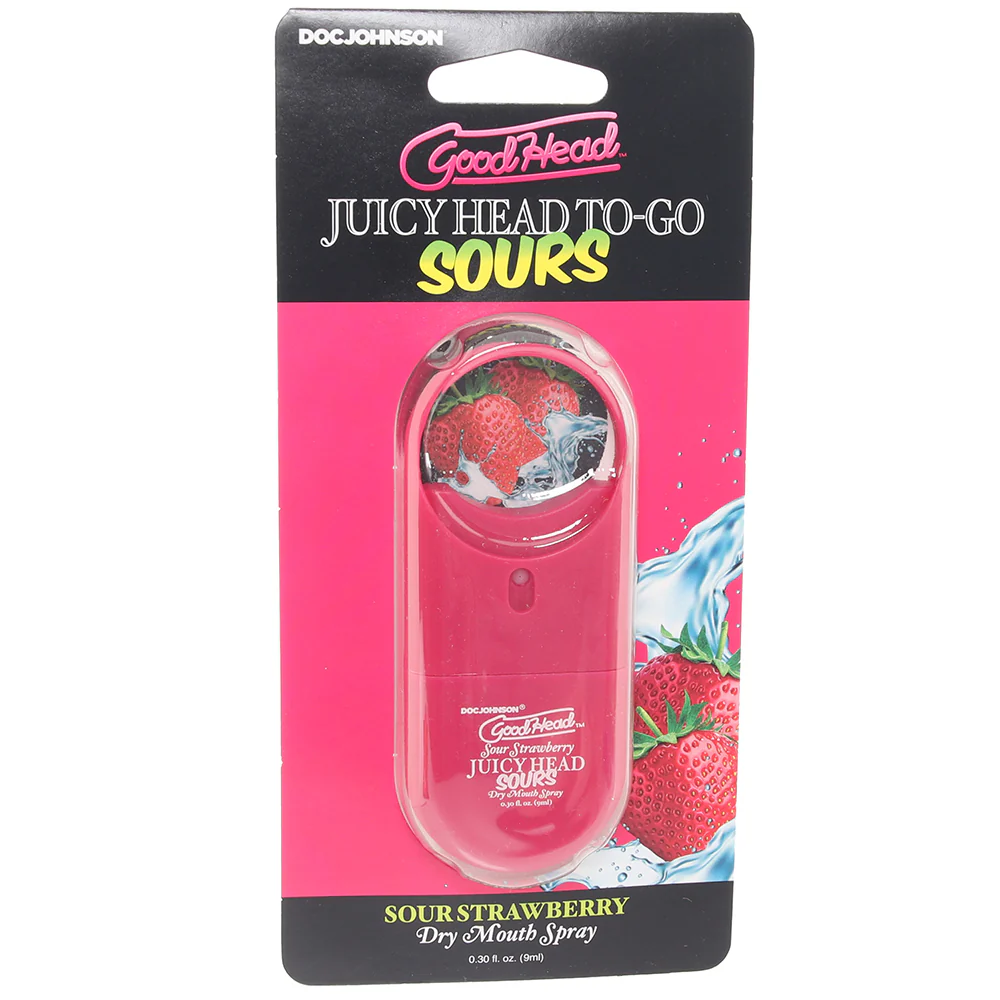 GoodHead Juicy Head Sours Spray To-Go in Strawberry