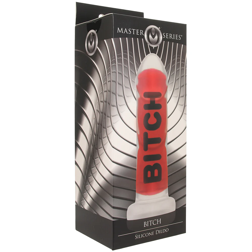 Master Series Bitch Silicone Dildo