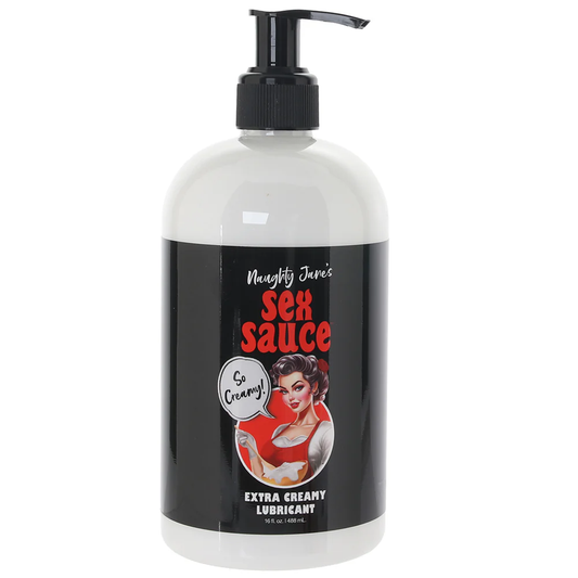 Naughty Jane's Sex Sauce Extra Creamy Lubricant in 16oz/488