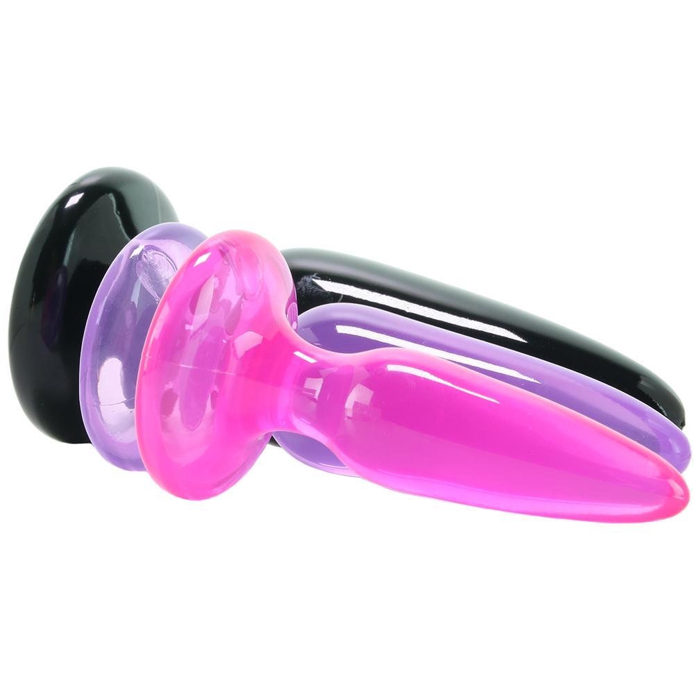 Jelly Rancher Anal Trainer Pleasure Plugs Kit - Sex Toys Vancouver Same Day Delivery