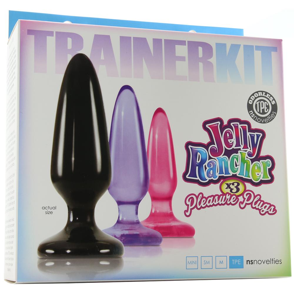 Jelly Rancher Anal Trainer Pleasure Plugs Kit - Sex Toys Vancouver Same Day Delivery