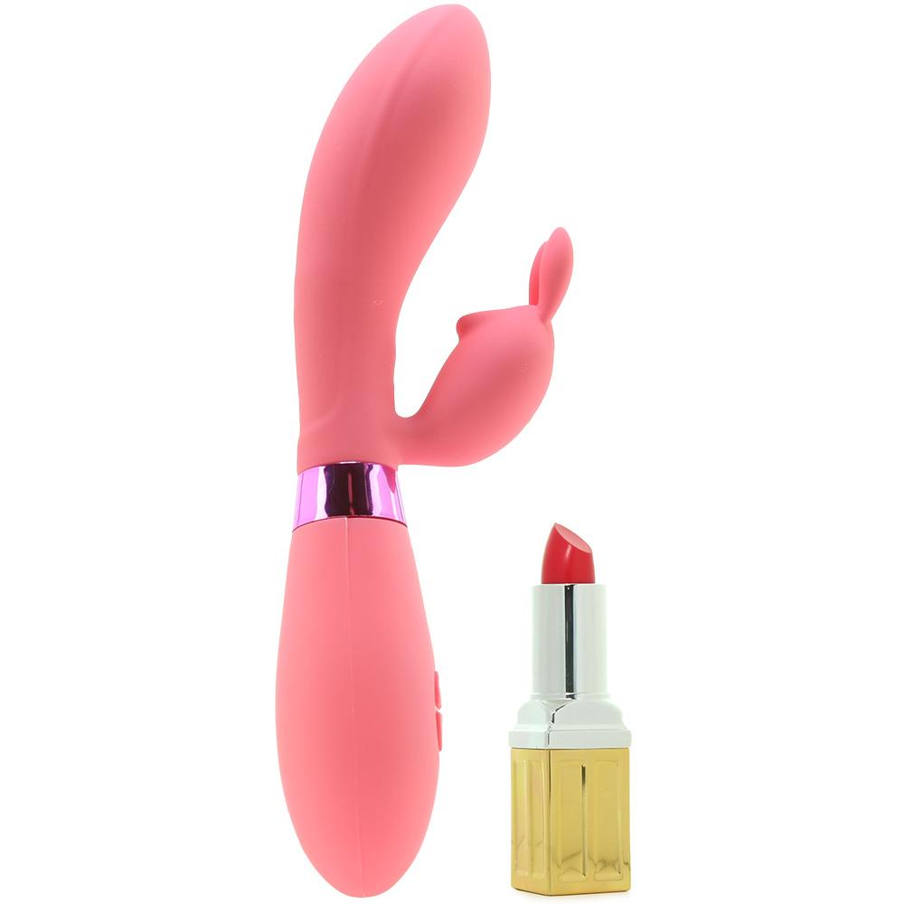 OMG! #SELFIE Silicone Rabbit Vibe in Pink - Sex Toys Vancouver Same Day Delivery