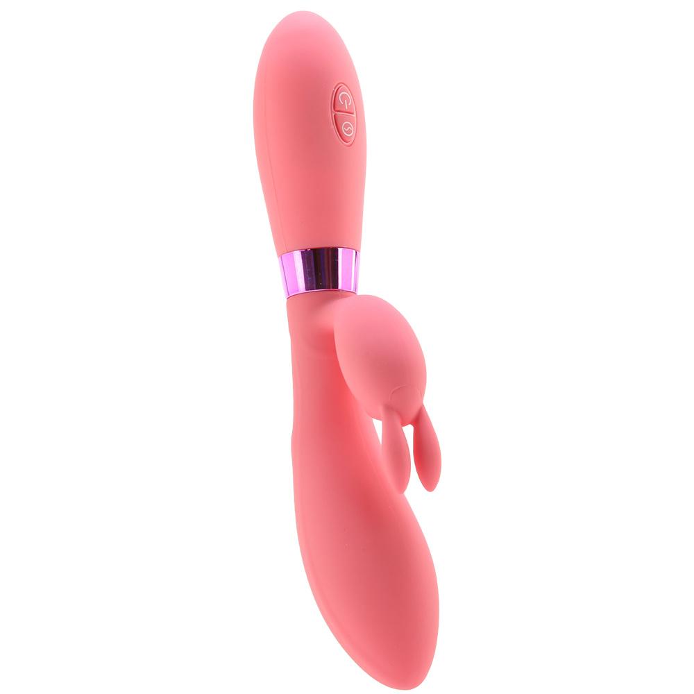 OMG! #SELFIE Silicone Rabbit Vibe in Pink - Sex Toys Vancouver Same Day Delivery