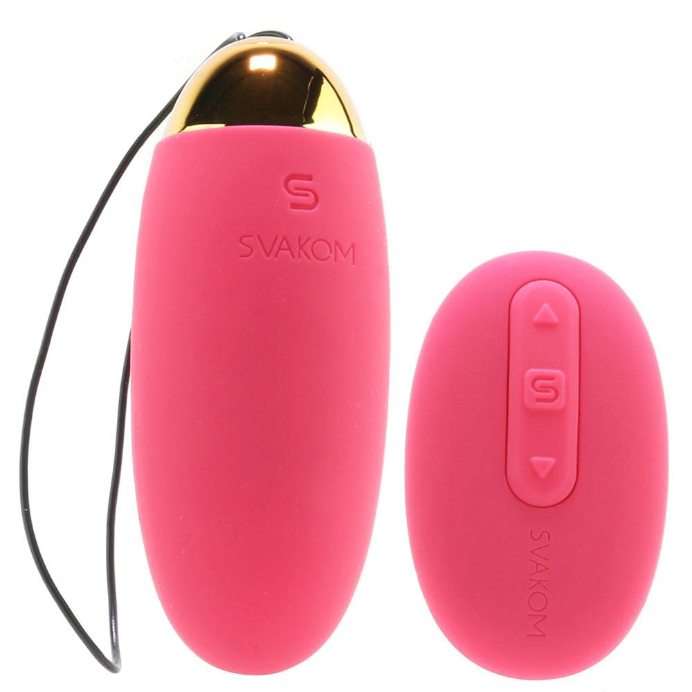 Elva Remote Control Vibrating Bullet in Plum Red - Sex Toys Vancouver Same Day Delivery