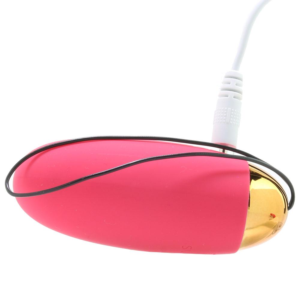 Elva Remote Control Vibrating Bullet in Plum Red - Sex Toys Vancouver Same Day Delivery