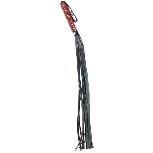 Sex & Mischief Mahogany Flogger - Sex Toys Vancouver Same Day Delivery