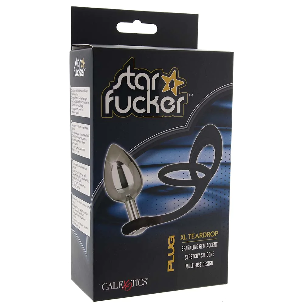 Star F**ker Erection Enhancer and XL Teardrop Plug