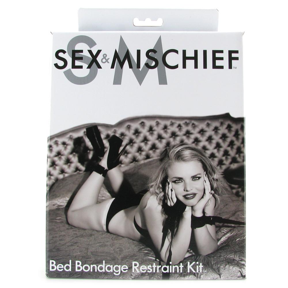 Sex & Mischief Bed Bondage Restraint Kit - Sex Toys Vancouver Same Day Delivery