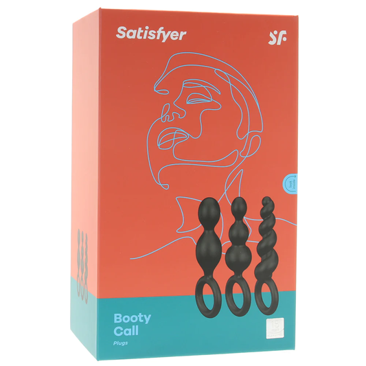 Satisfyer Booty Call Plugs in Black